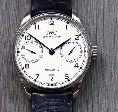 iwc portuguese 7 days review|iwc portugieser chronograph for sale.